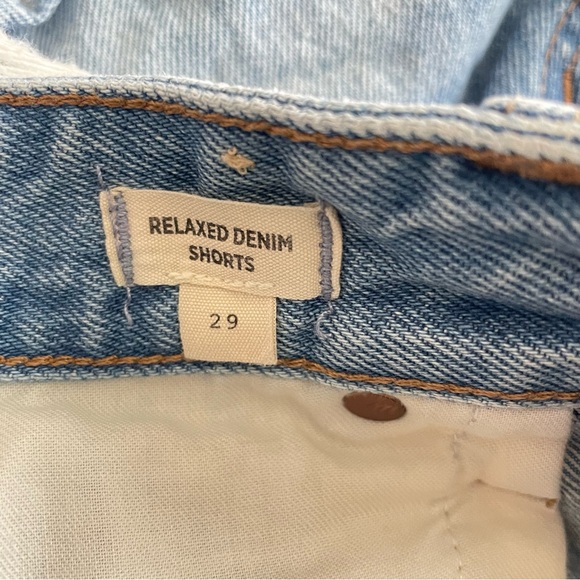 Madewell Relaxed Denim Shorts in Renfield Wash Destructed Edition - Picture 7 of 10